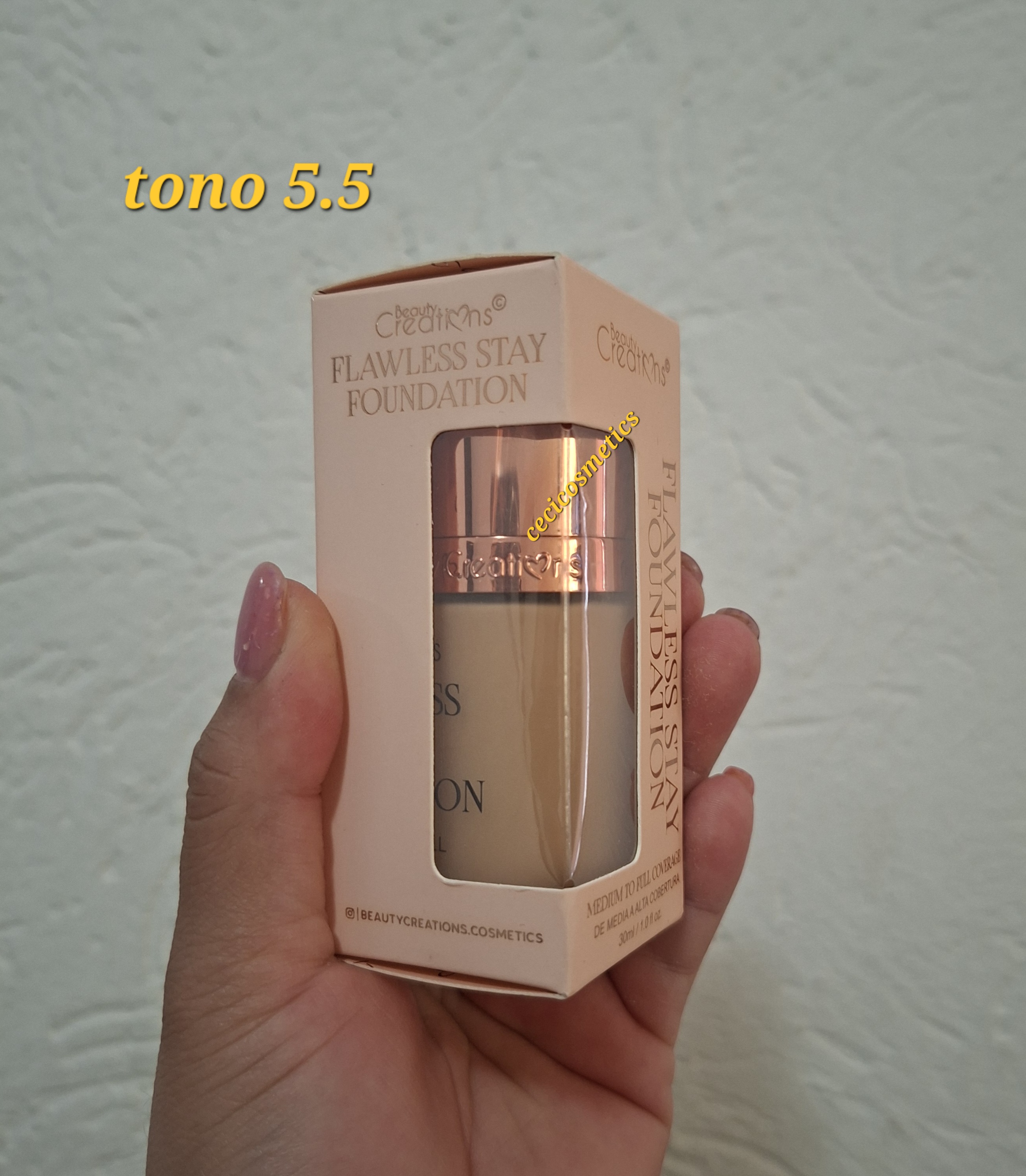 Imagen de Flawless stay fundación base5.5