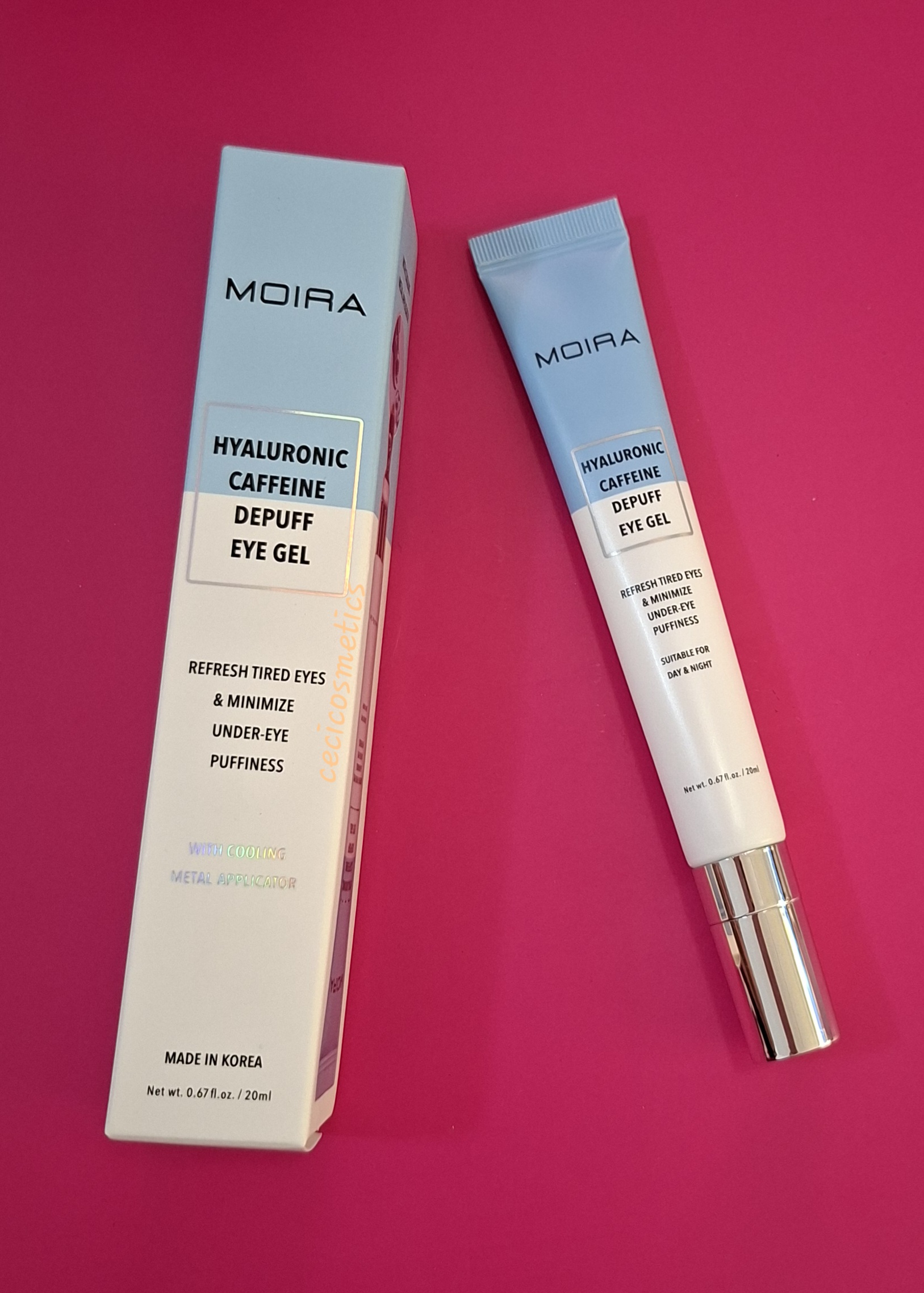 Imagen de GEL PARA OJOS DESINFLAMANTE CAFEÍNA Y ÁCIDO HIALUR