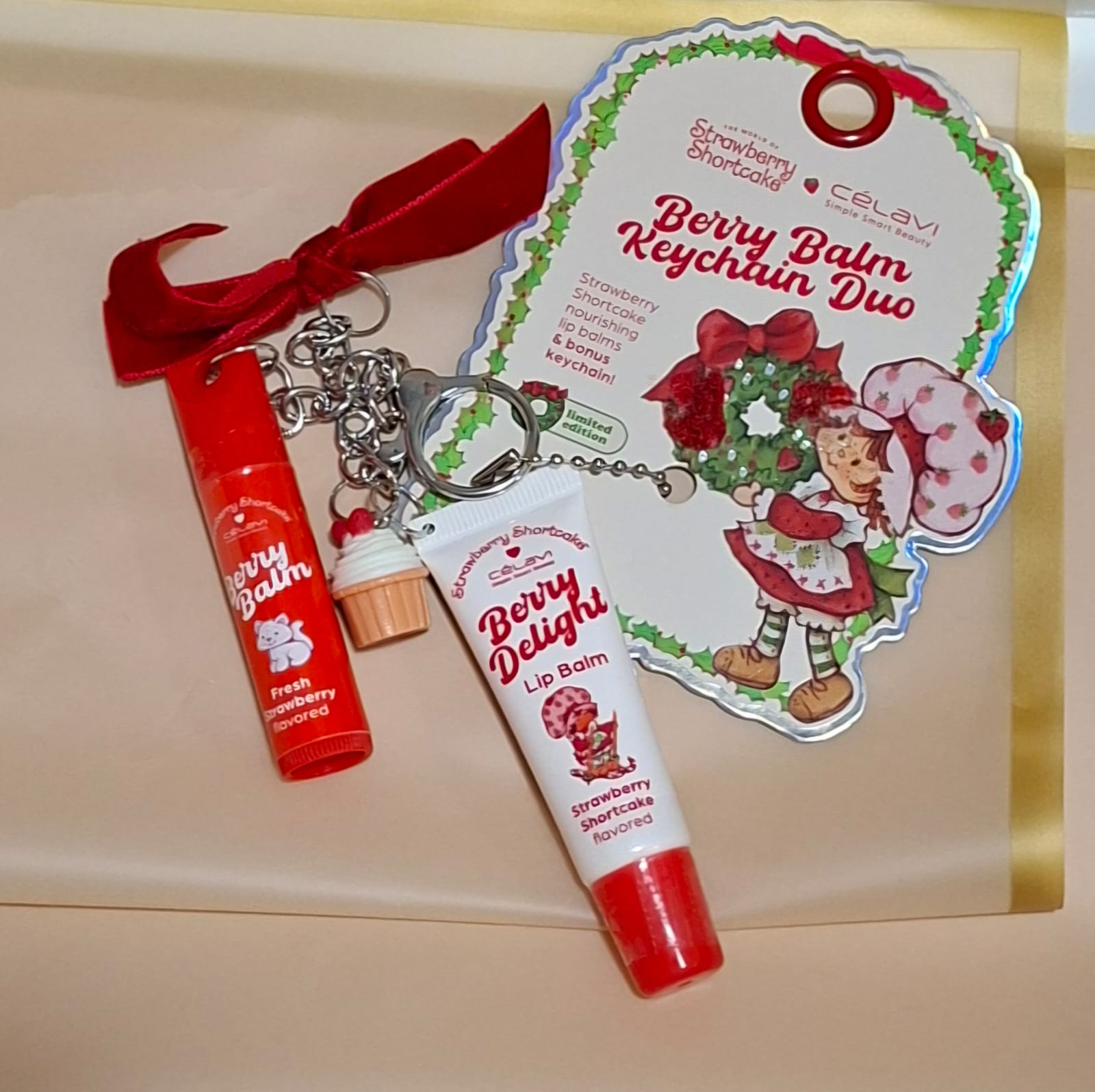 Imagen de Strawberry Duo Balsamo Llavero