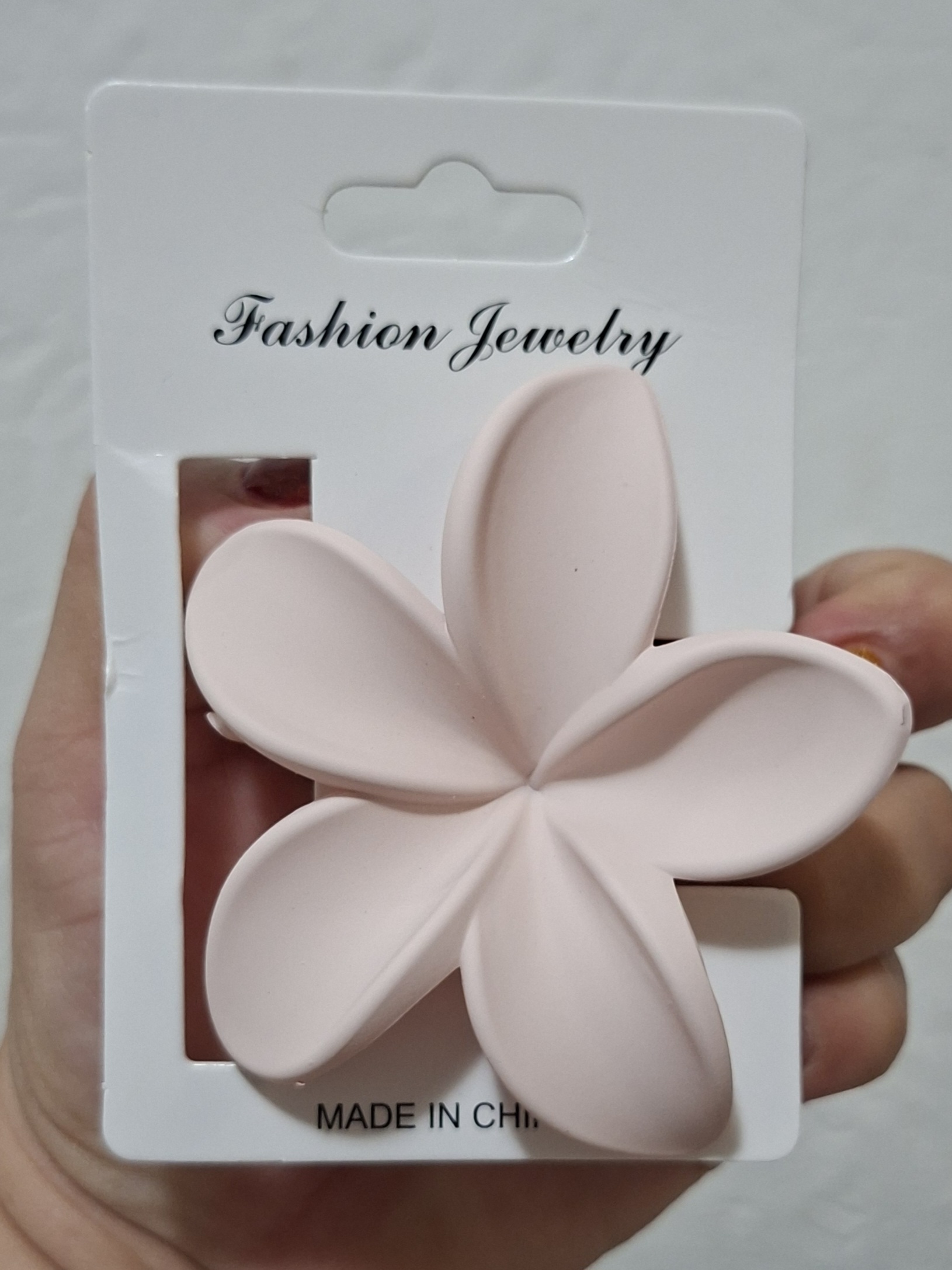 Imagen de Pinza hawainaRosa baby