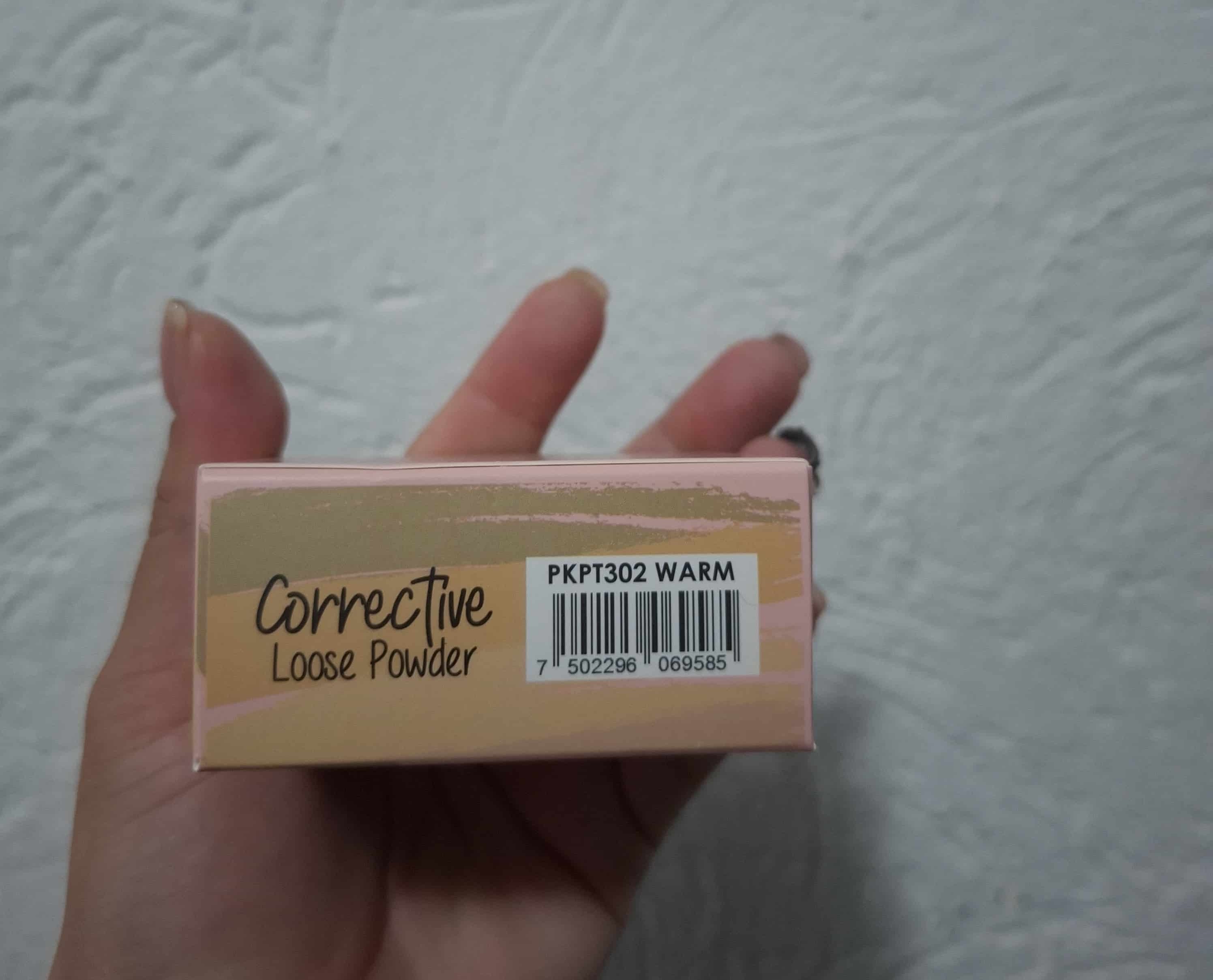Imagen de corrective polvo suelto correctivowarm
