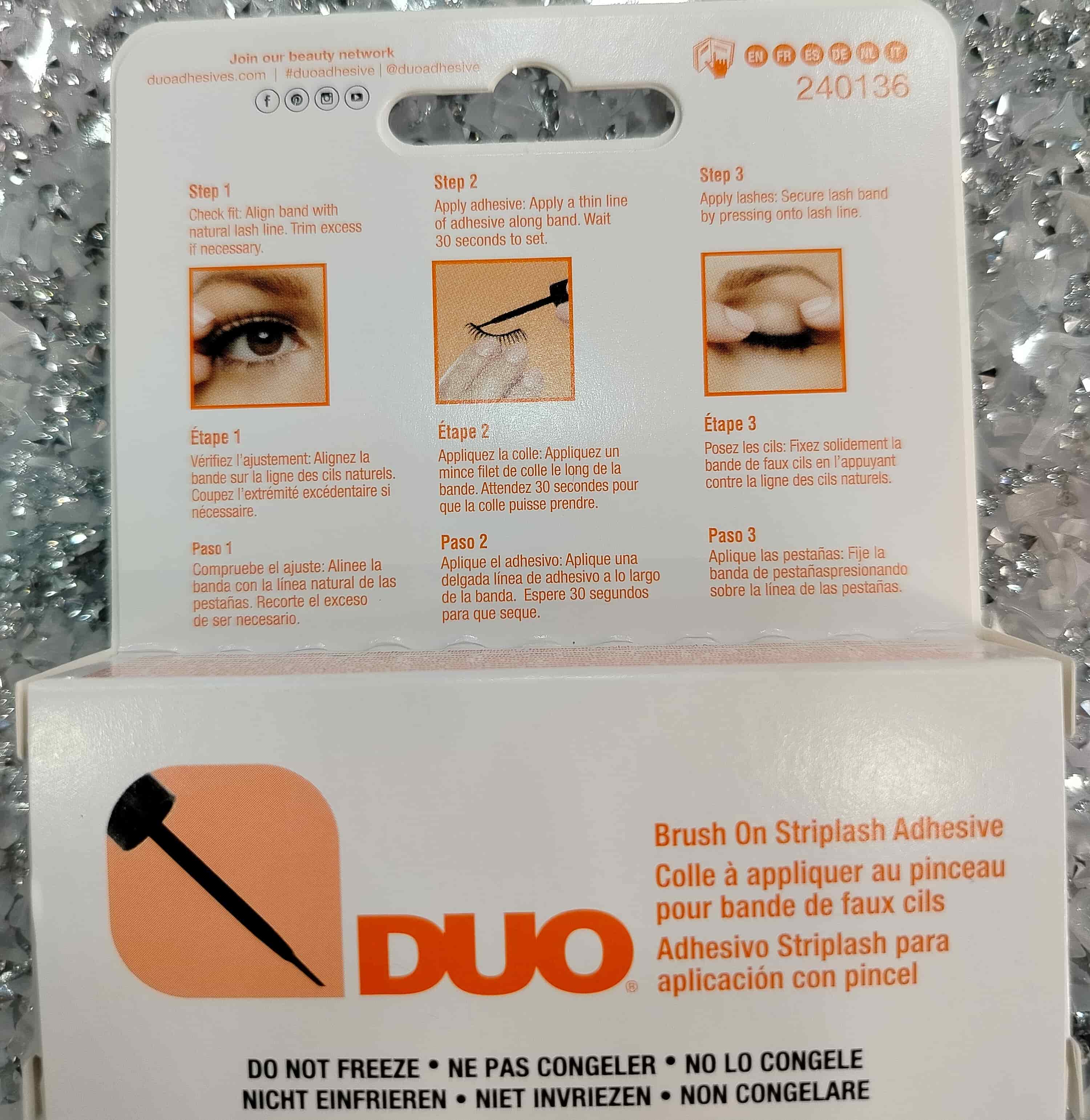 Imagen de pegamento duo negro