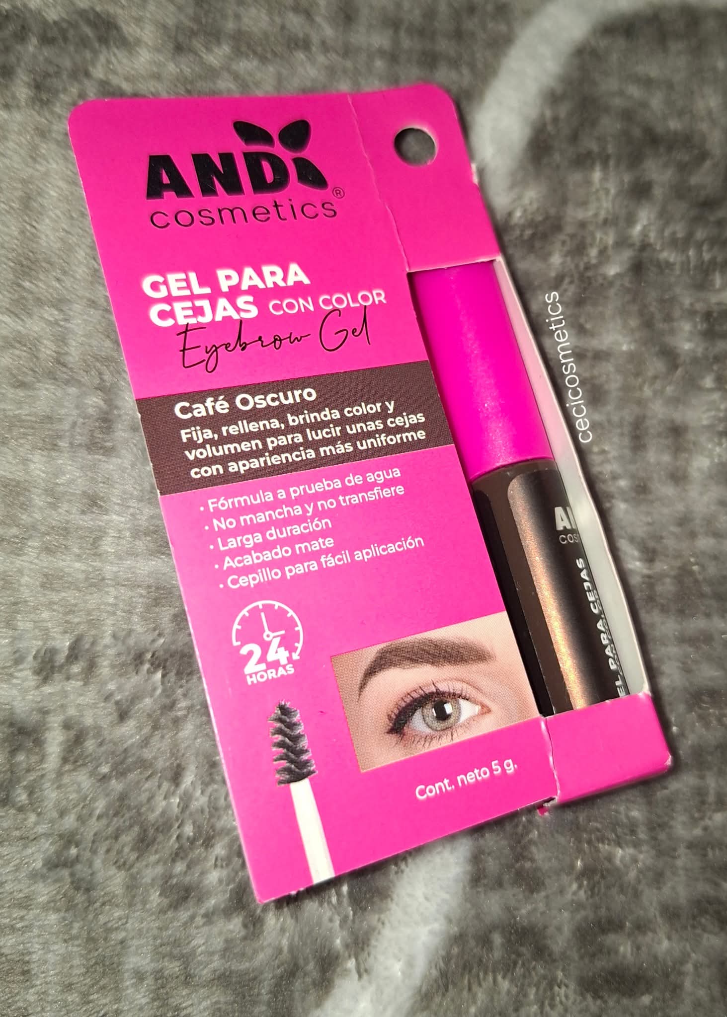 Imagen de Gel de cejas oscuro ananda